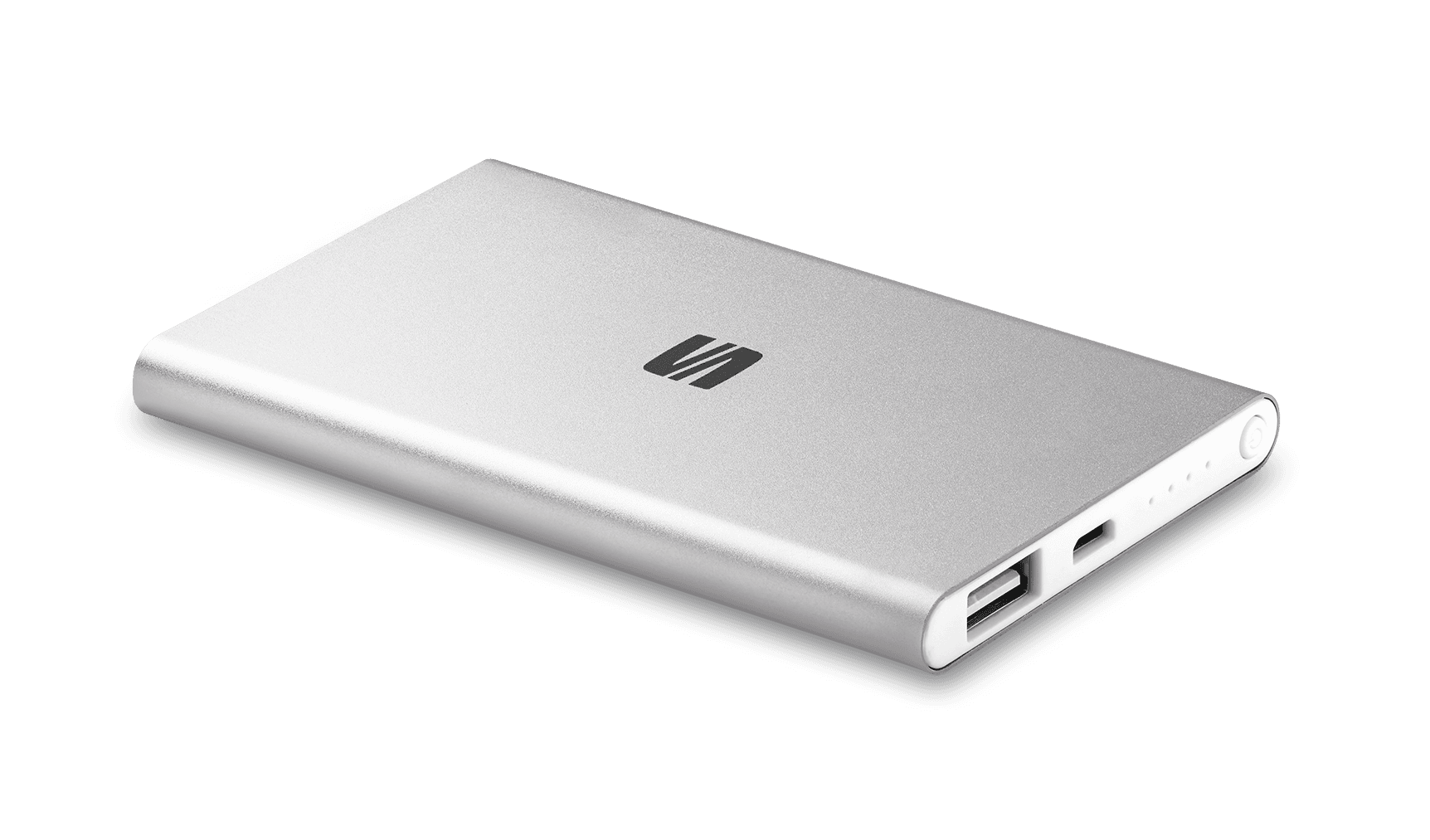 Powerbank 4.000 mAh srebrny